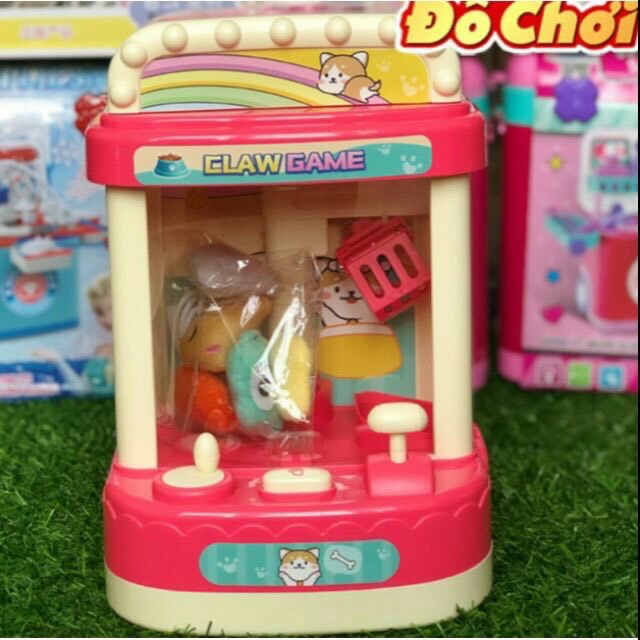 [HCM]Máy gắp thú mini kèm gấu bông mini