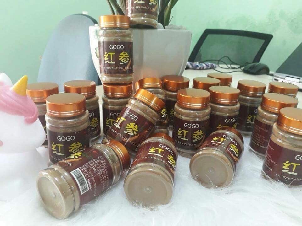 Bột hồng sâm Gogo cấy đẹp da dùng cho spa, cá nhân