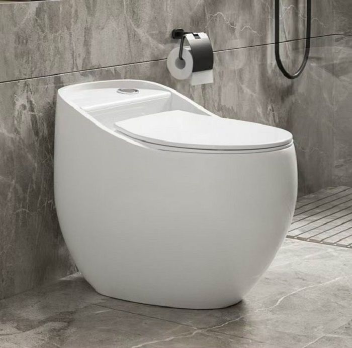 Bồn cầu liền khối, bồn cầu trứng, xả mạnh bc013 - nhiều màu sắc - thân bồn cầu lớn, bệ ngồi rộng - nắp đóng êm - men phủ nano cao cấp bảo hành 20 năm - chính hãng audi
