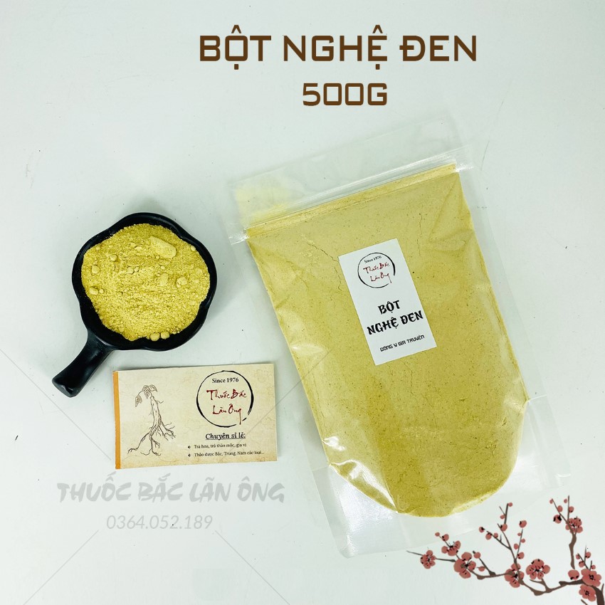 Bột nghệ đen nguyên chất 500g