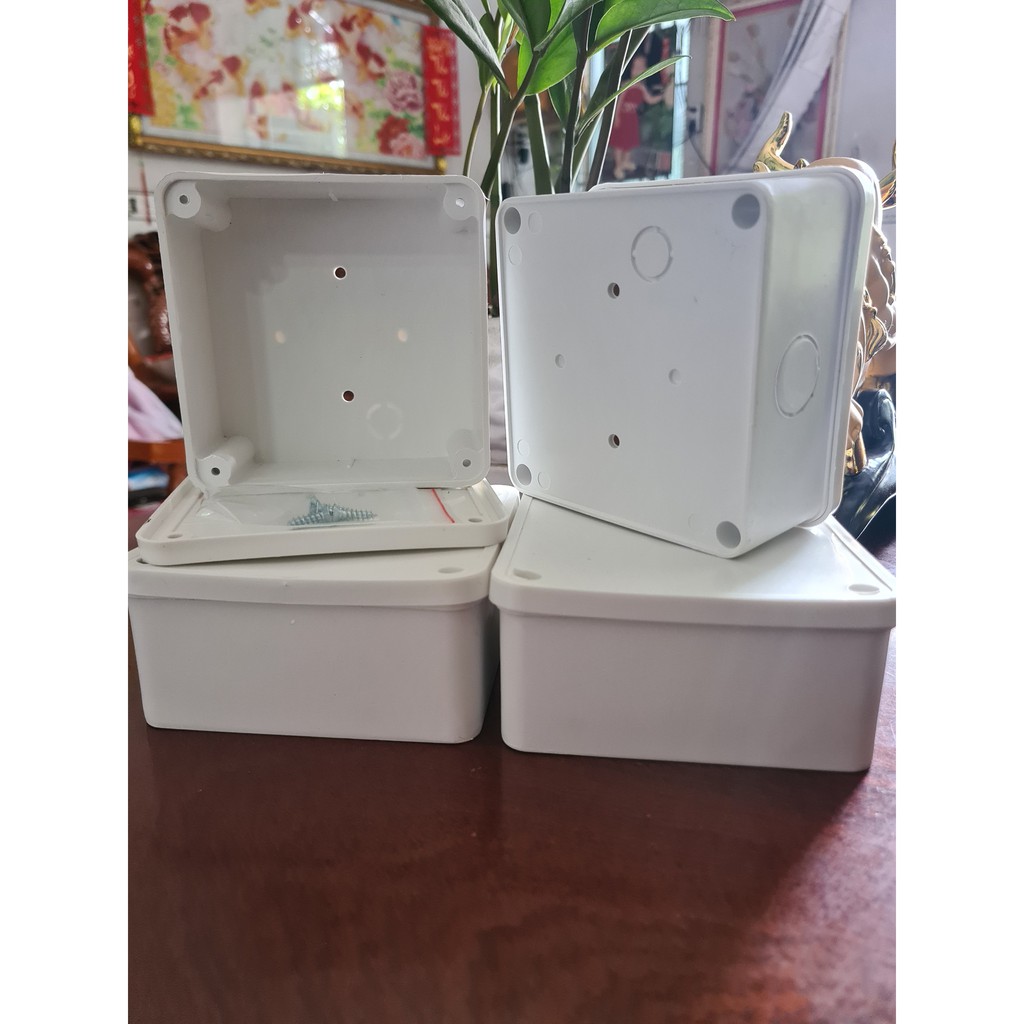 Combo 4 Hộp Kỹ Thuật Lắp Camera 11x11x5cm