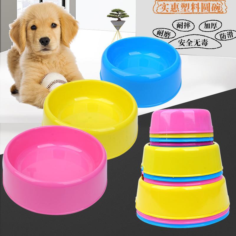 Bát ăn đơn nhựa cho thú cưng Size L