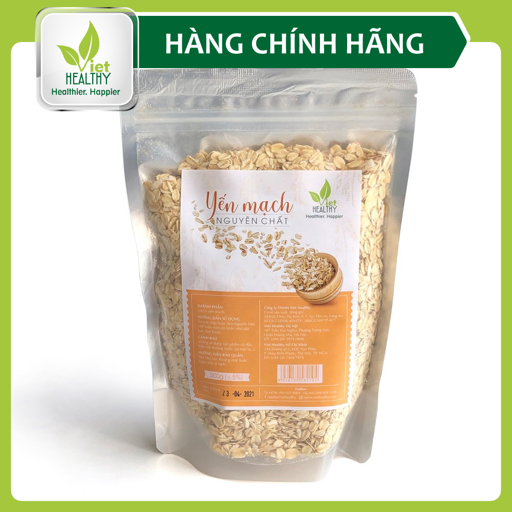 Yến mạch nguyên chất 500gr