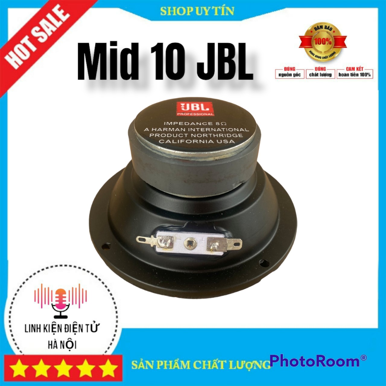 1 loa trung kín 10 cm đường kính toàn vành 11 cm hàng đẹp