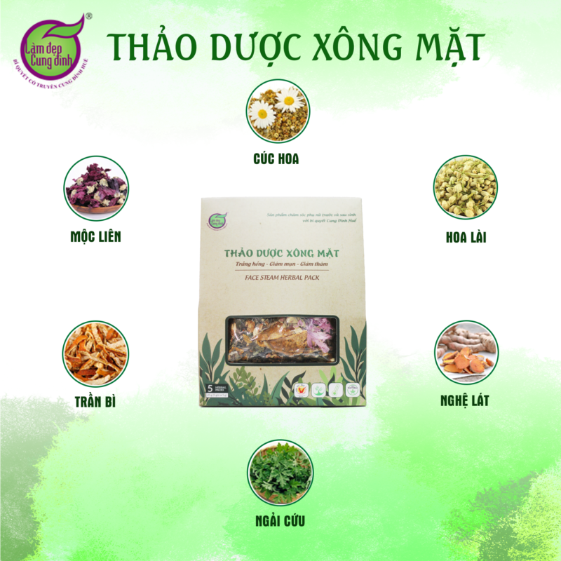 Thảo Dược Xông Mặt Cung Đình