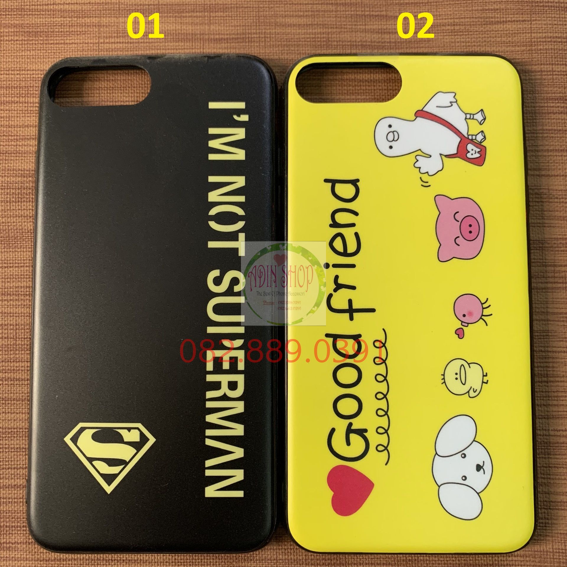 [HCM]Ốp lưng iphone 7Plus/ 8 Plus in hình đẹp viền dẻo đen silicon ( phần 3 )