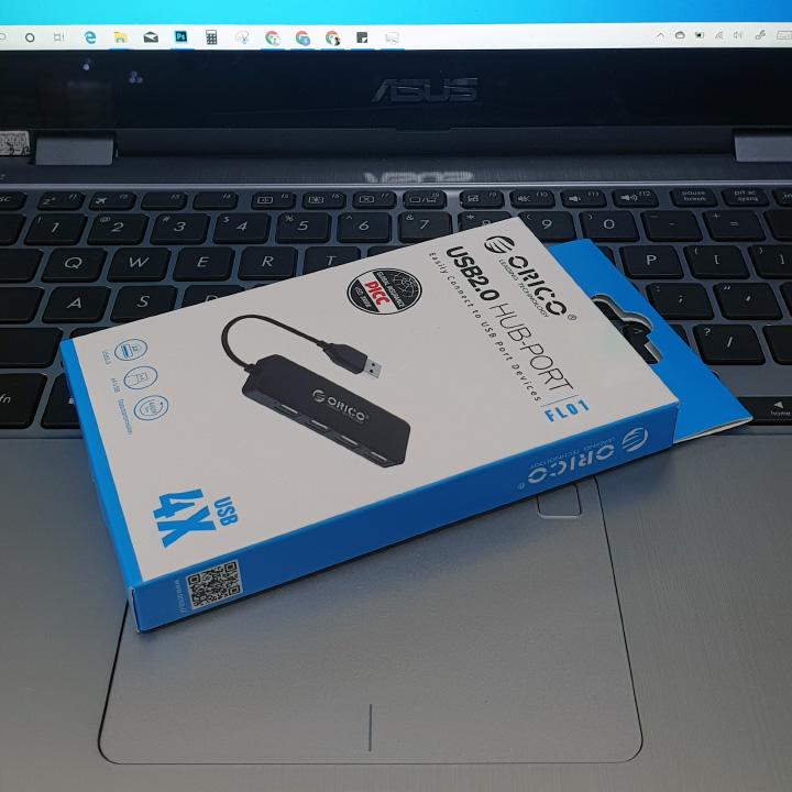 Bộ chia USB HUB 4 cổng 2.0 Orico FL01
