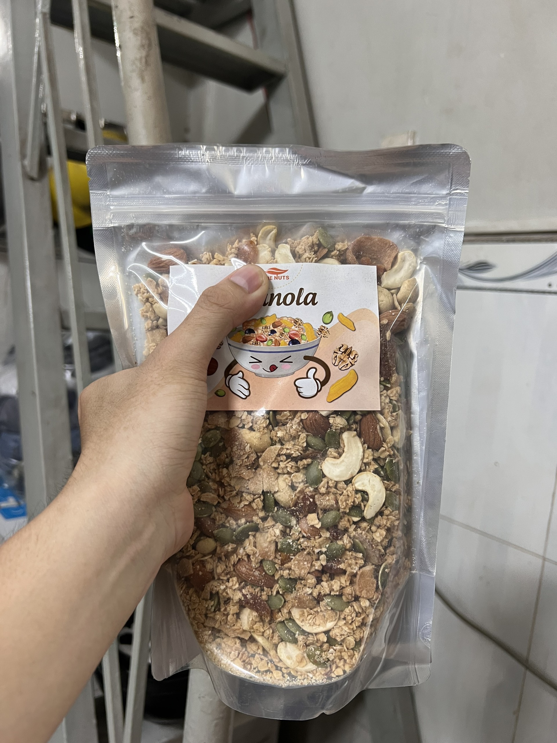 [khogalachanhtuyet] Granola ngũ cốc ăn healthy