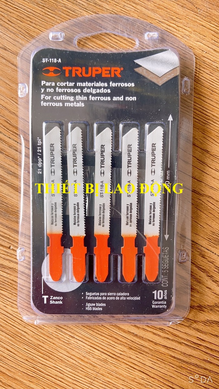 Lưỡi cưa lọng gỗ ST-111-C Truper 18128