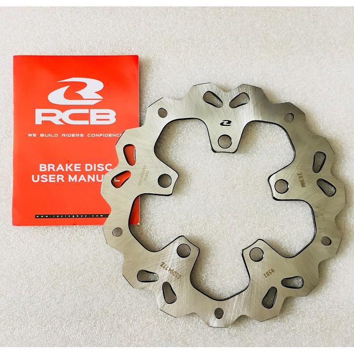 Dĩa thắng đĩa sau rcb cho exciter 150 size 203mm