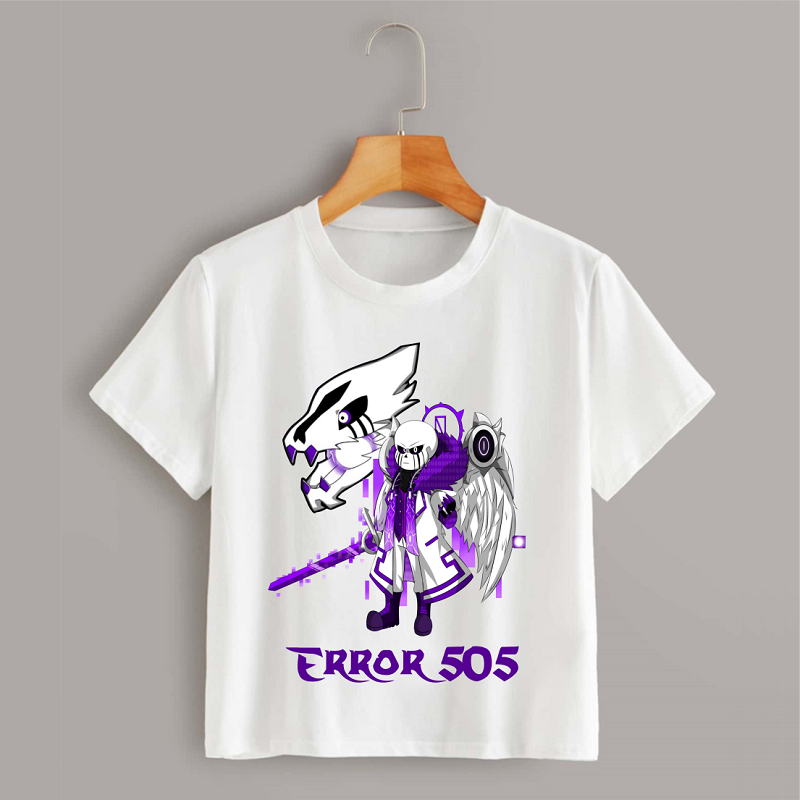 Áo Thun Tam Sans Error 404 | Error Sans 505 | Sans 606 Đại Chiến Đủ Size Cho Bé