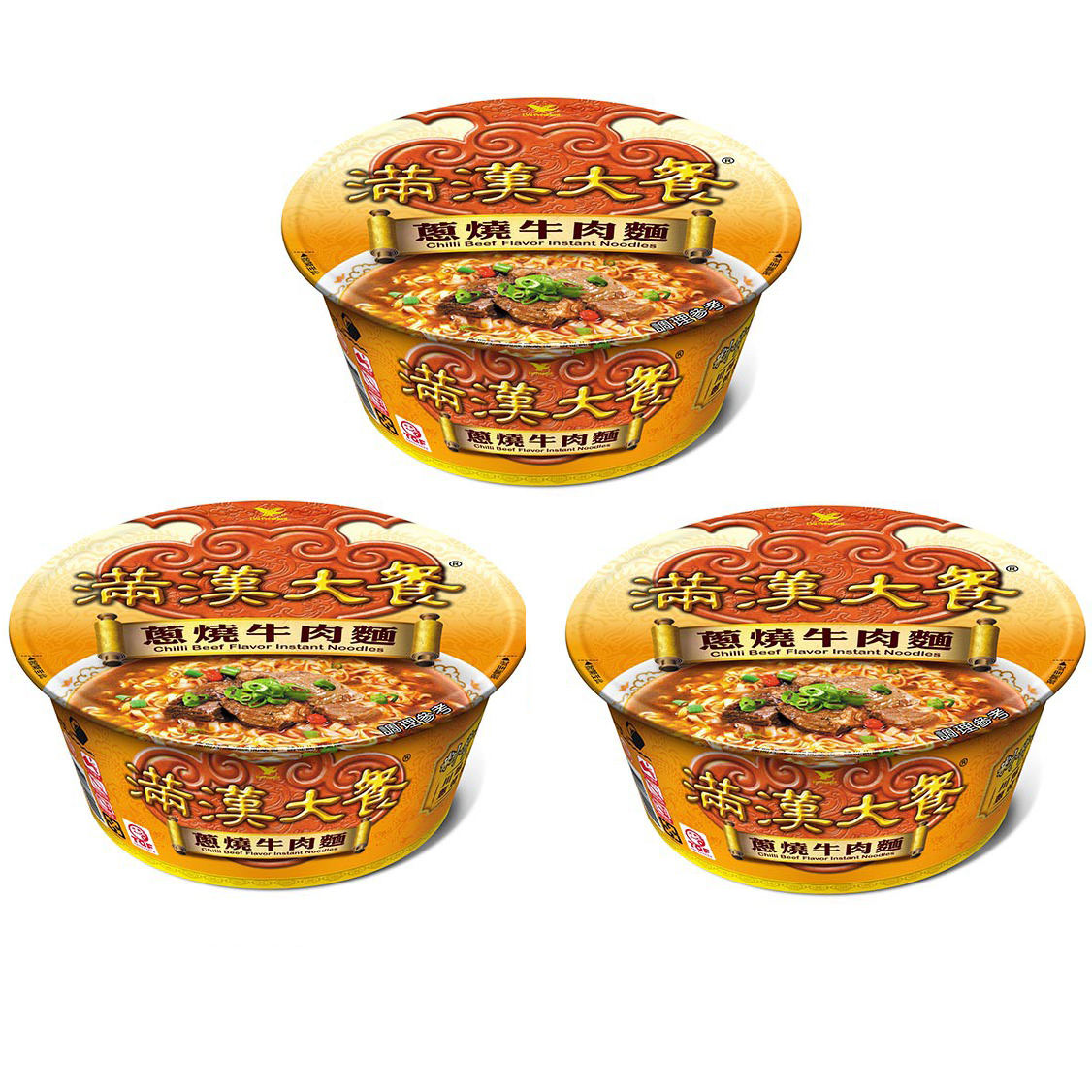 Taiwan Uni-President Chilli Beef Flavor Instant Noodle