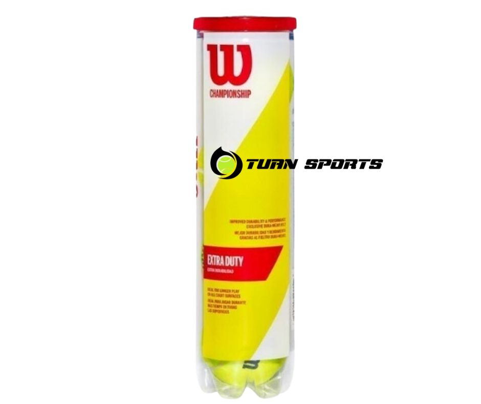 Banh Tennis Wilson 4 Trái - Vàng Đỏ