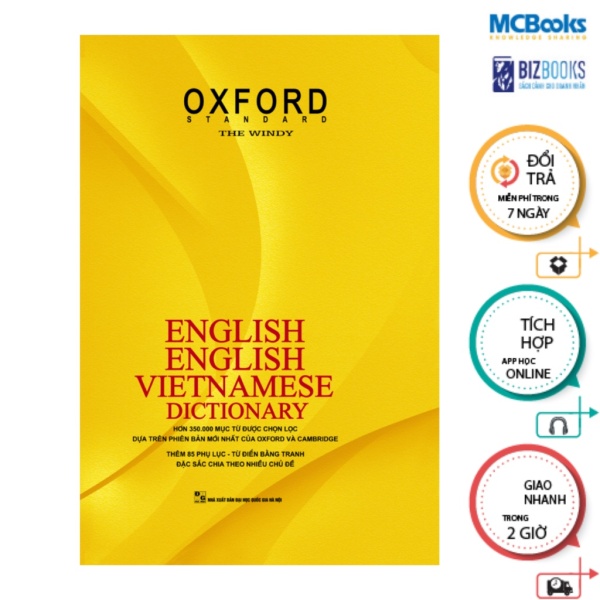 Từ điển Anh - Anh - Việt ( Bìa Vàng)