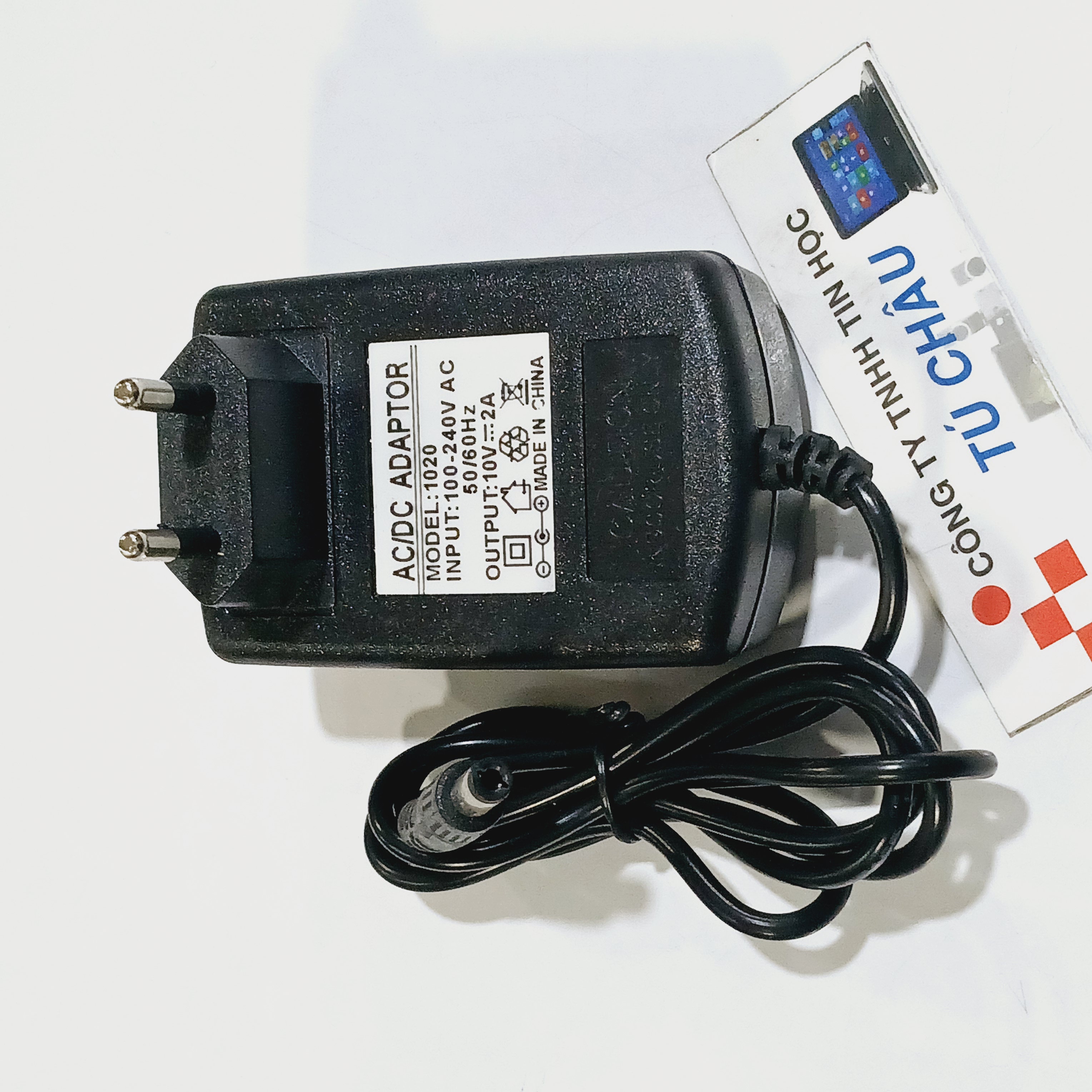 Adapter DC 10V - 2A (Đầu cắm 5.5mm X 2.1mm)