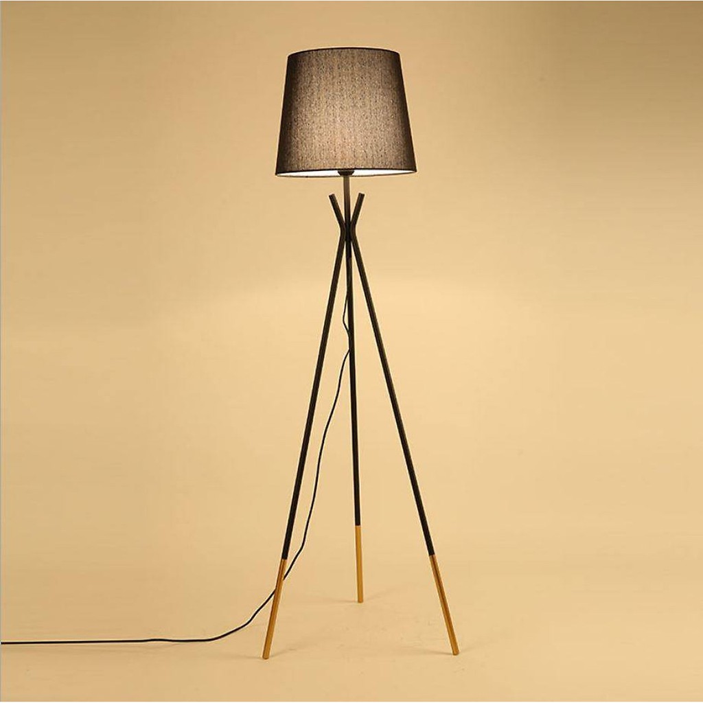 Đèn đứng MONSKY HUMANI để sàn kêt hợp sofa phòng khách, phòng ngủ hiện đại - Tặng kèm bóng LED cao cấp.