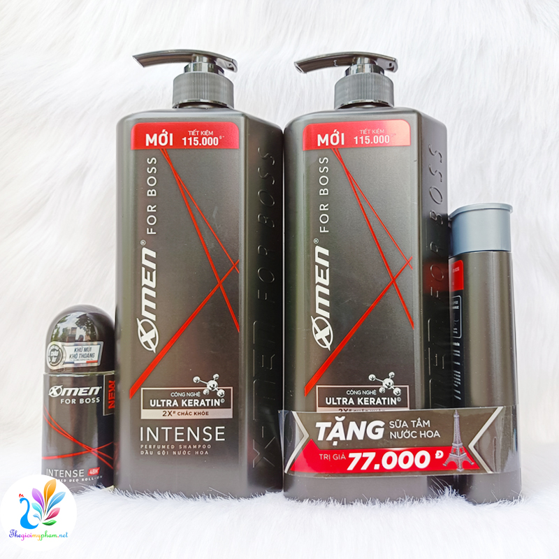 Dầu Gội Xmen For Boss Intense 850g