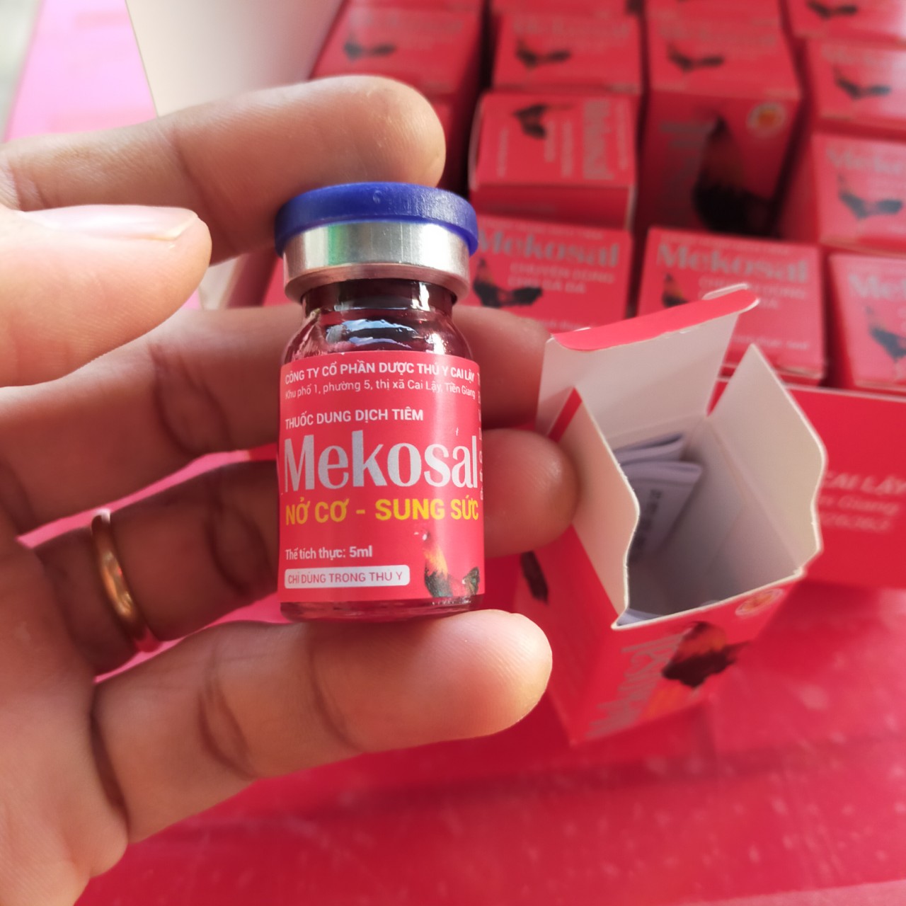 MEKOSAL Thuốc bổ dưỡng thể lực cho gà đá [5 ml]
