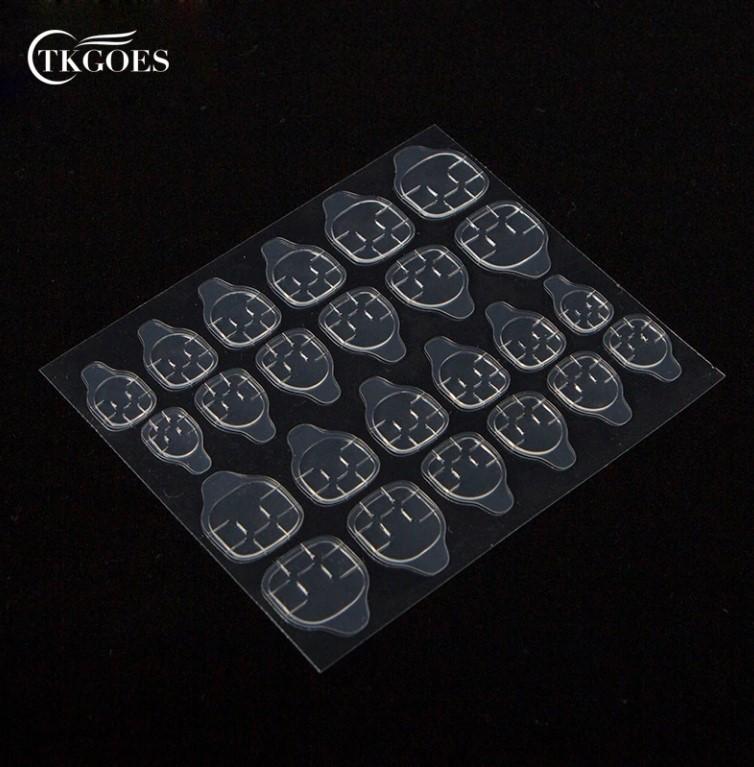 [HCM]Set 3 tấm miếng dán móng giả (keo dán móng giả) mỏng độ bám cao