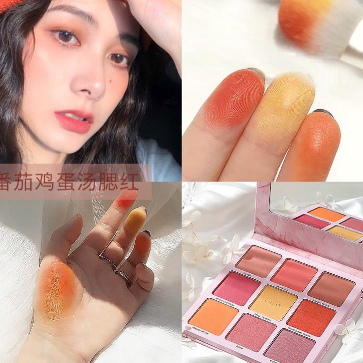 Phấn má hồng, phấn mắt 9 ô Gella's hot trend [NỘI ĐỊA TRUNG CHÍNH HÃNG]