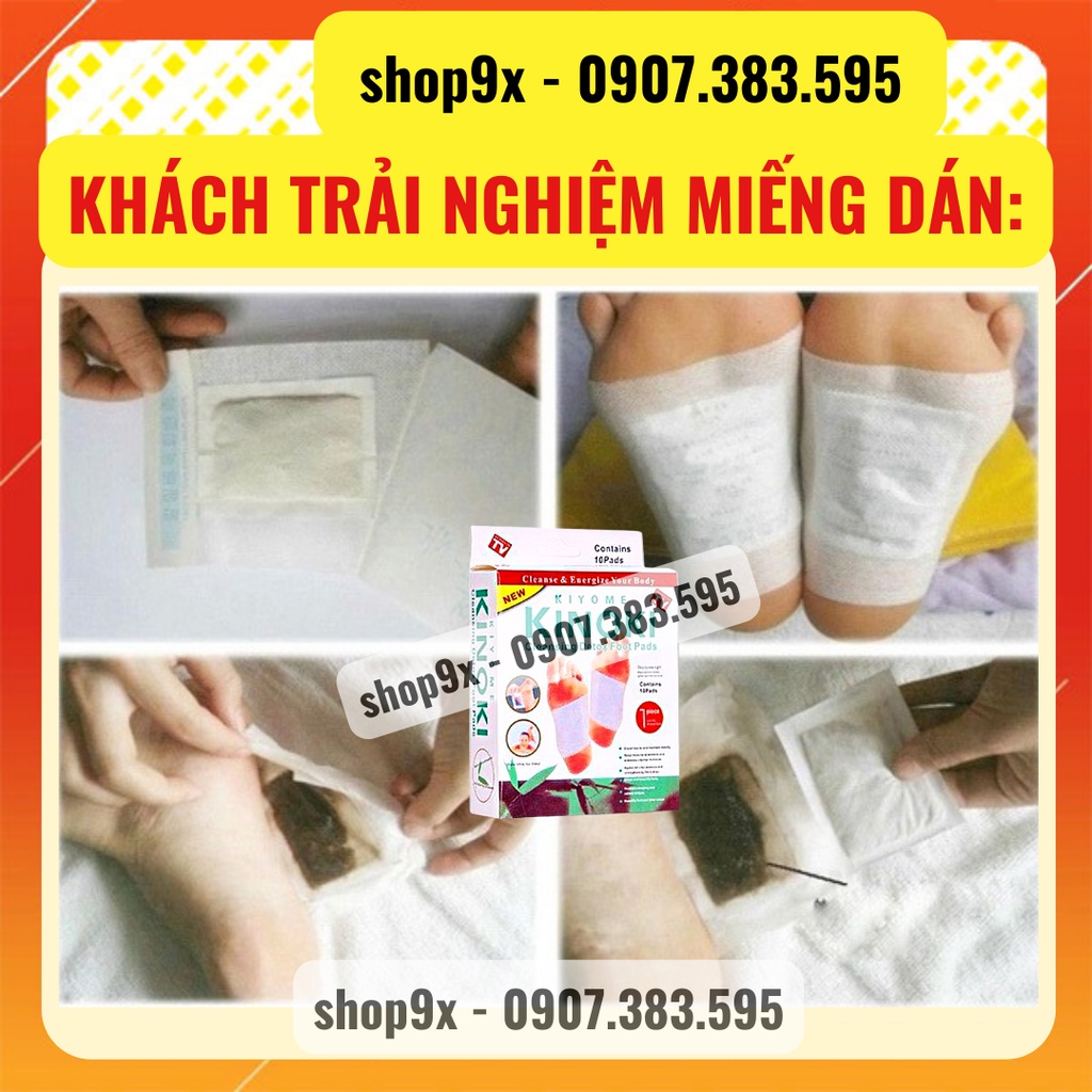 Miếng Dán Chân Thải Độc Nhật Bản Kinoki Detox Foot Patch