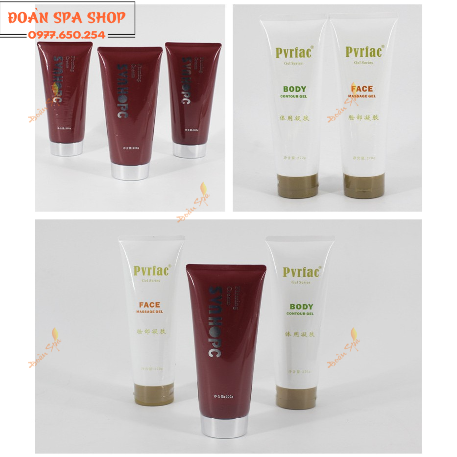 Bộ 3 Kem Điêu Khắc Body FACE - BODY - Pvrfac
