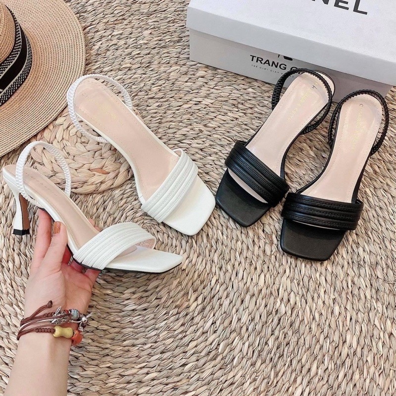 BÁO GIÁ GIÀY SANDAL BỆT 2CM QUAI BẢN TO PIXIE MÀU ĐỎ X468 (STORE 5703) | Shopee Lazada Sendo Tiki mới nhất 72 ☇ Sandal nữ quai bản to che khuyết điểm chân chun sau ( có đính kèm video tự quay) a0462