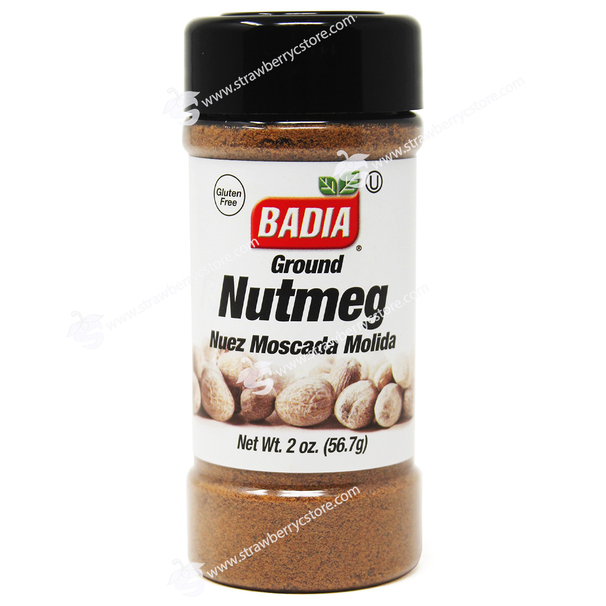 Bột nhục đậu khấu badia nutmeg ground, lọ 56.7g