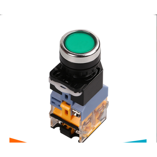 01 Nút nhấn đề nhả không đèn xanh - đỏ- d22 - LA39 - 250V-AC 10A