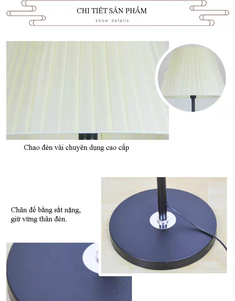 Đèn cây đứng, đèn sàn phòng khách, phòng ngủ