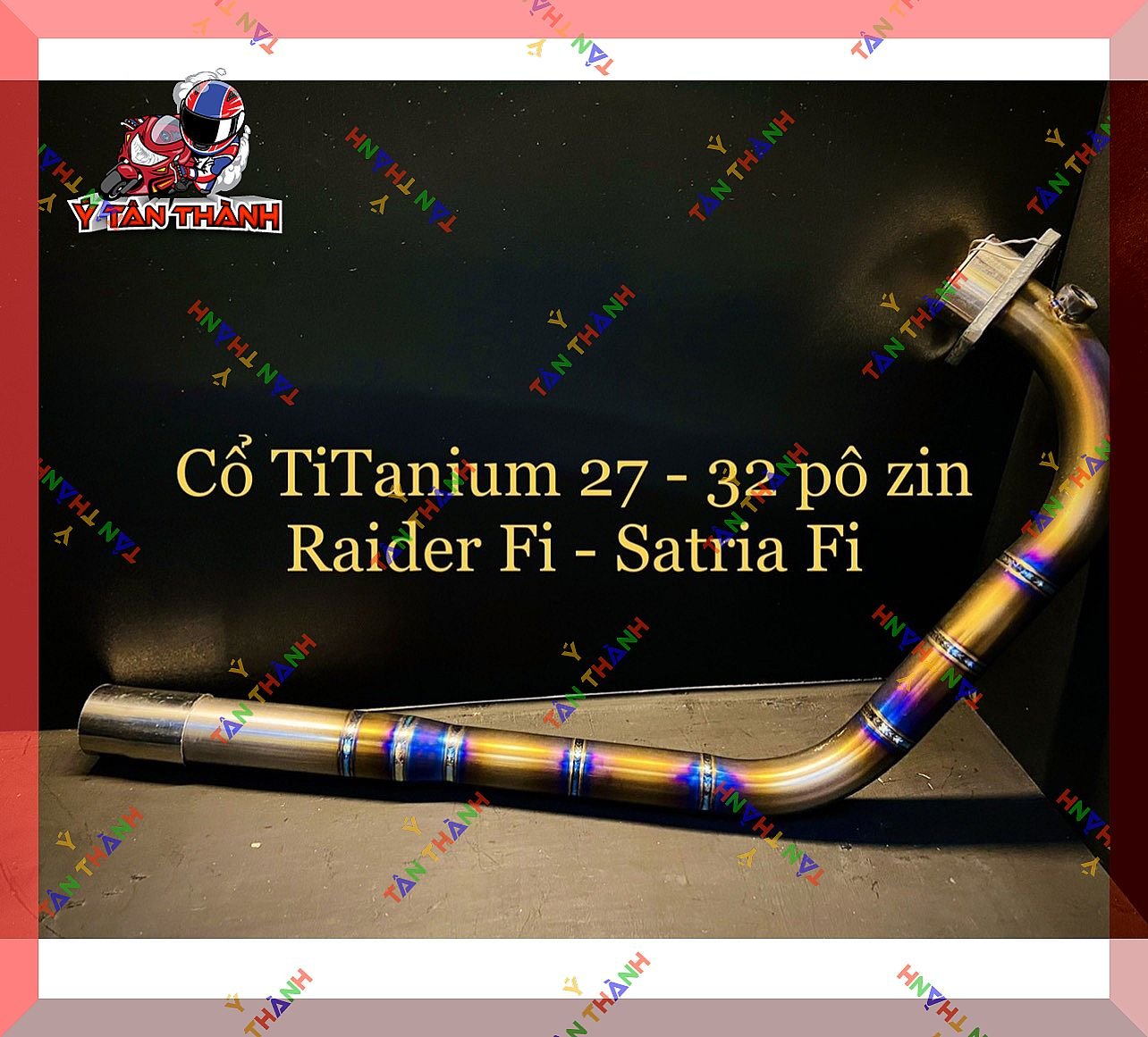 Cổ pô titan satria raider Fi Phi 27-32mm MS 44