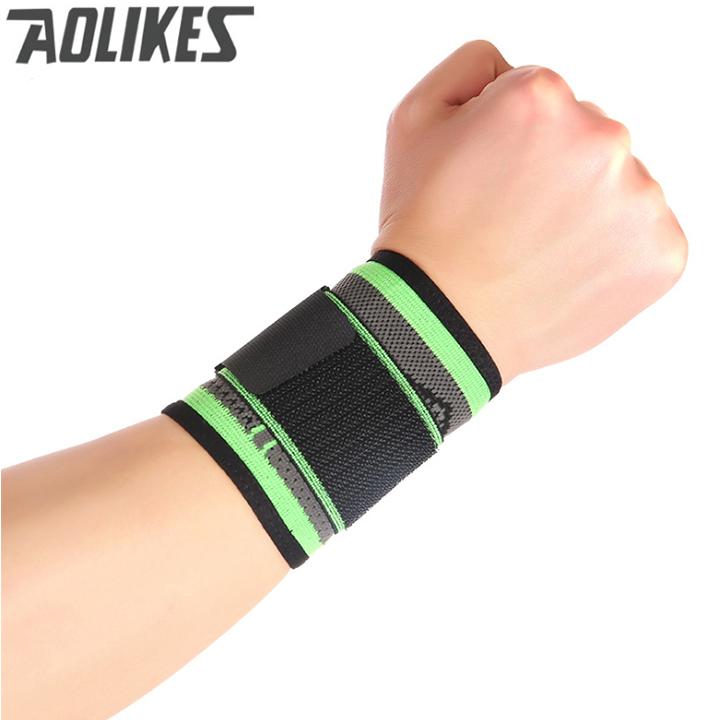 Đai quấn hổ trợ cổ tay Aolikes HW7537 (1 đôi)