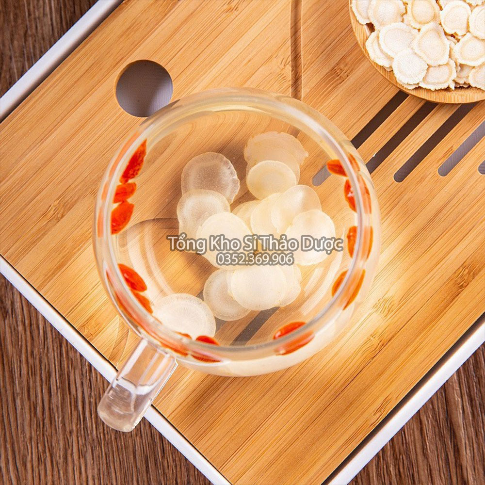 Sâm tây dương thái lát mỏng 100g (Sâm hoàng kỳ khô, bạch sâm)