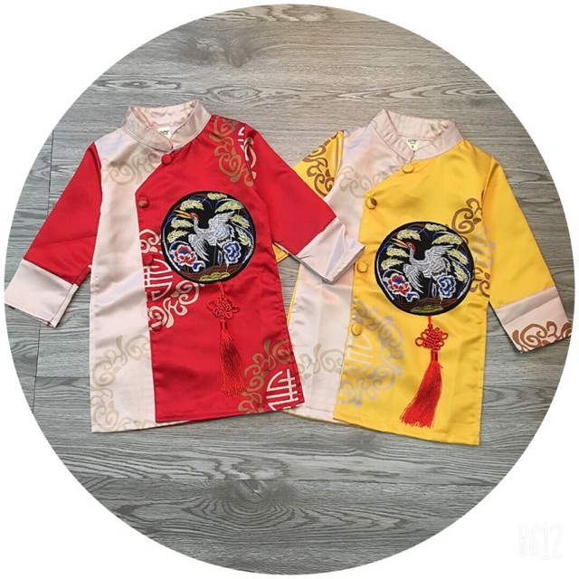 Áo dài cách tân cho bé trai 9-22kg
