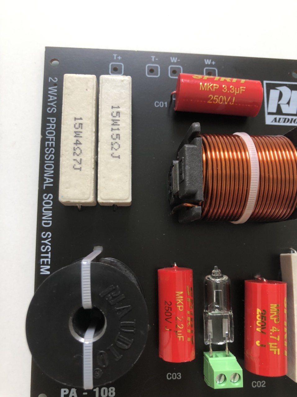 MẠCH PHÂN TẦN 2 WAYS (BASS+TRESS- PA108)–1 CẶP