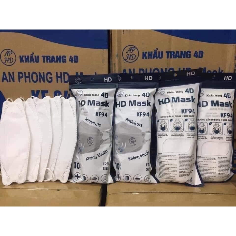 100 Cái Khẩu Trang KF94 Chuẩn An Phong - BINZ