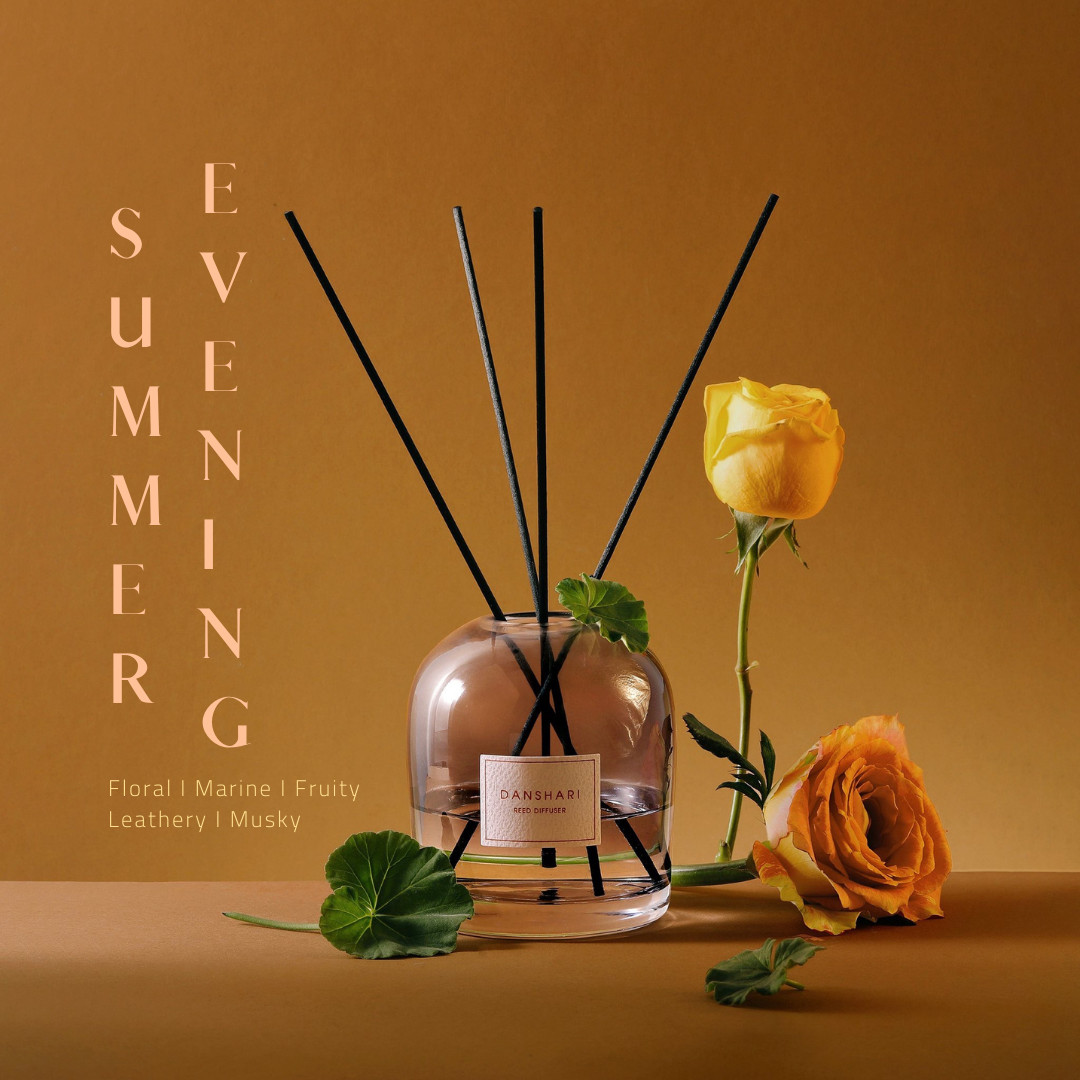 Bộ Tinh Dầu Khuếch Tán Reed Diffuser DANSHARI FRAGRANCE (100ml)