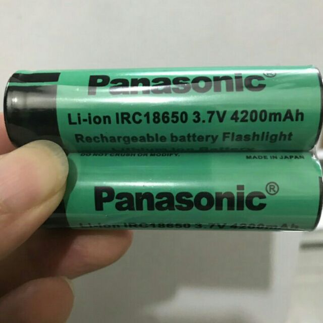 Pin Sạc Panasonic IRC 18650 3.7V - 4200MAH