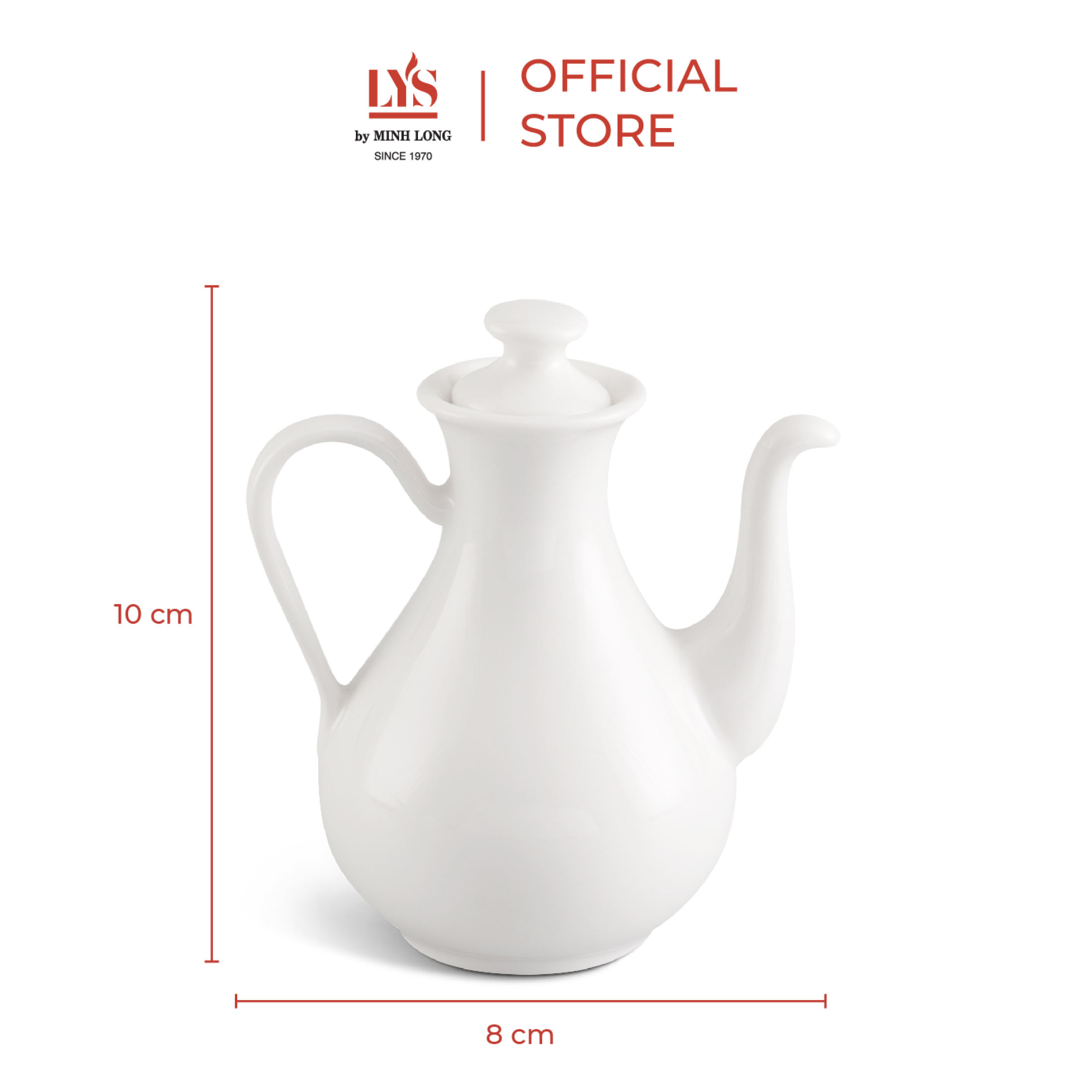 Bình Nước Tương Minh Long Jasmine Lys Trắng Ngà