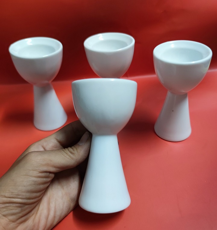 ly ăn trứng lộn - cốc đựng hột vịt lộn