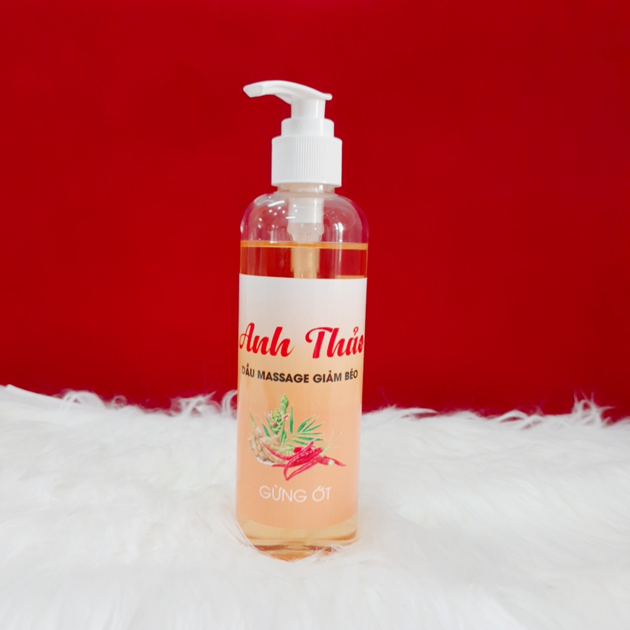 Dầu Massage giảm béo gừng ớt