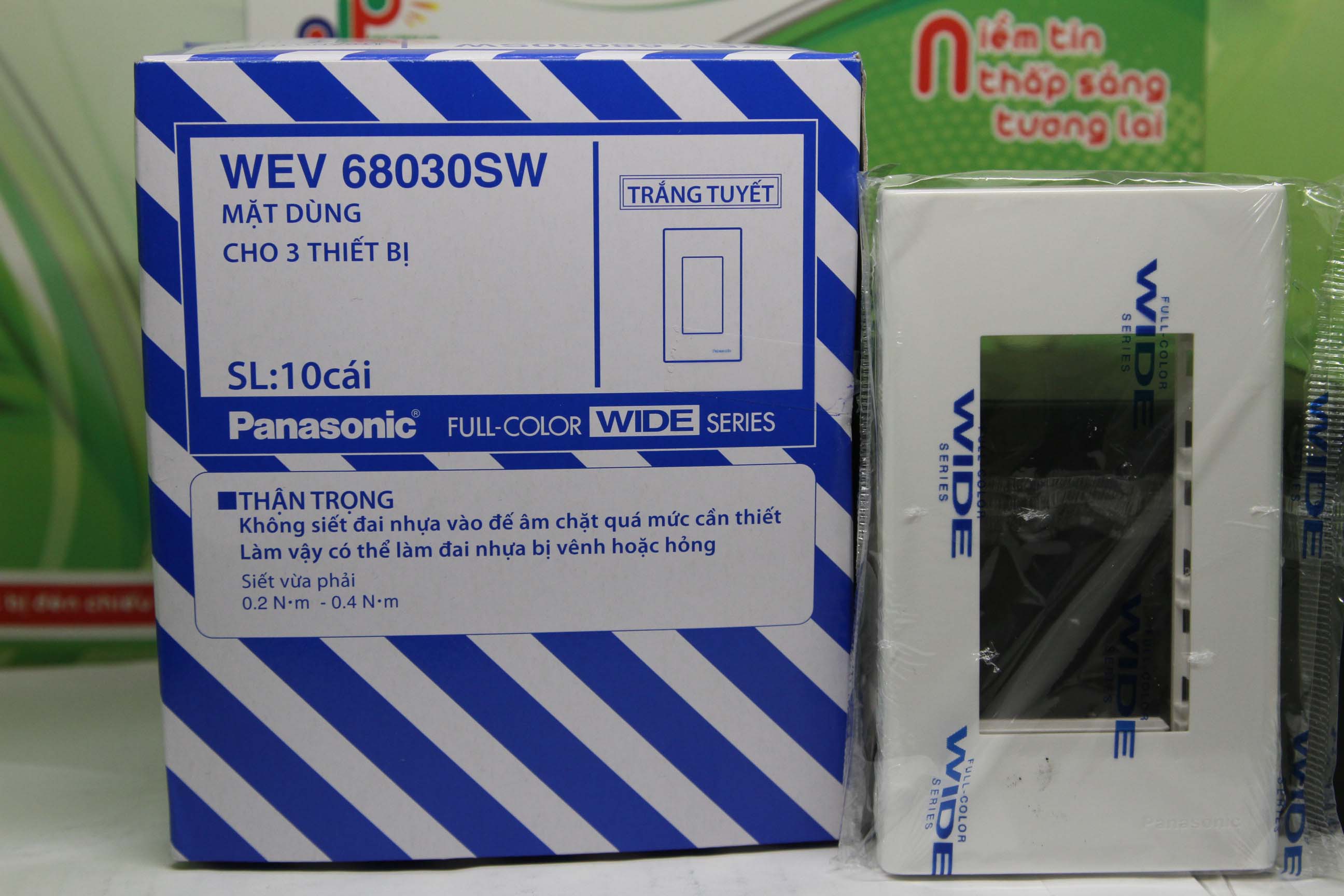 Mặt 3 thiết bị Panasonic dòng full