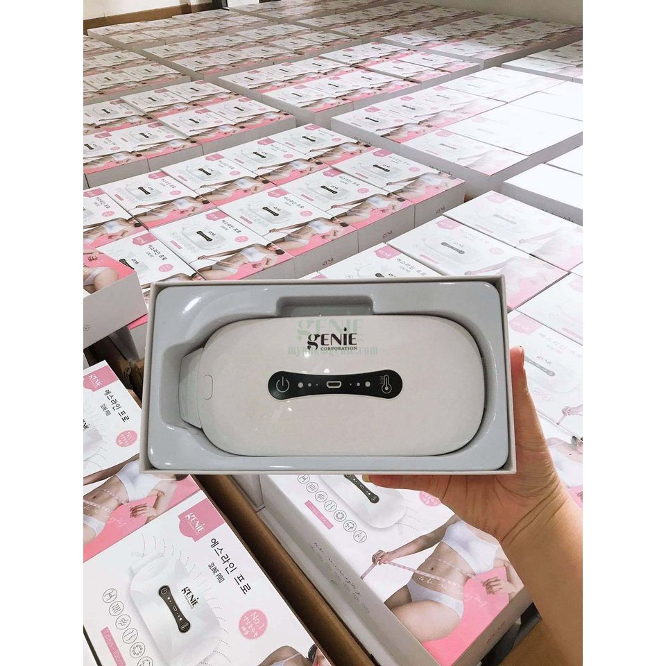 Đai Massage #Tan_Mỡ_Bụng Genie Sline Pro Cao Cấp Hàn Quốc