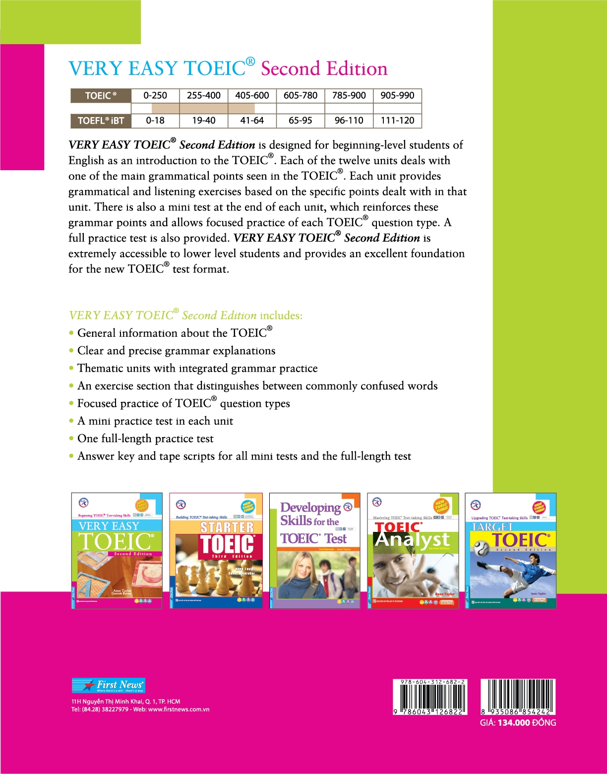 Sách Fahasa - Very Easy Toeic - Second Edition