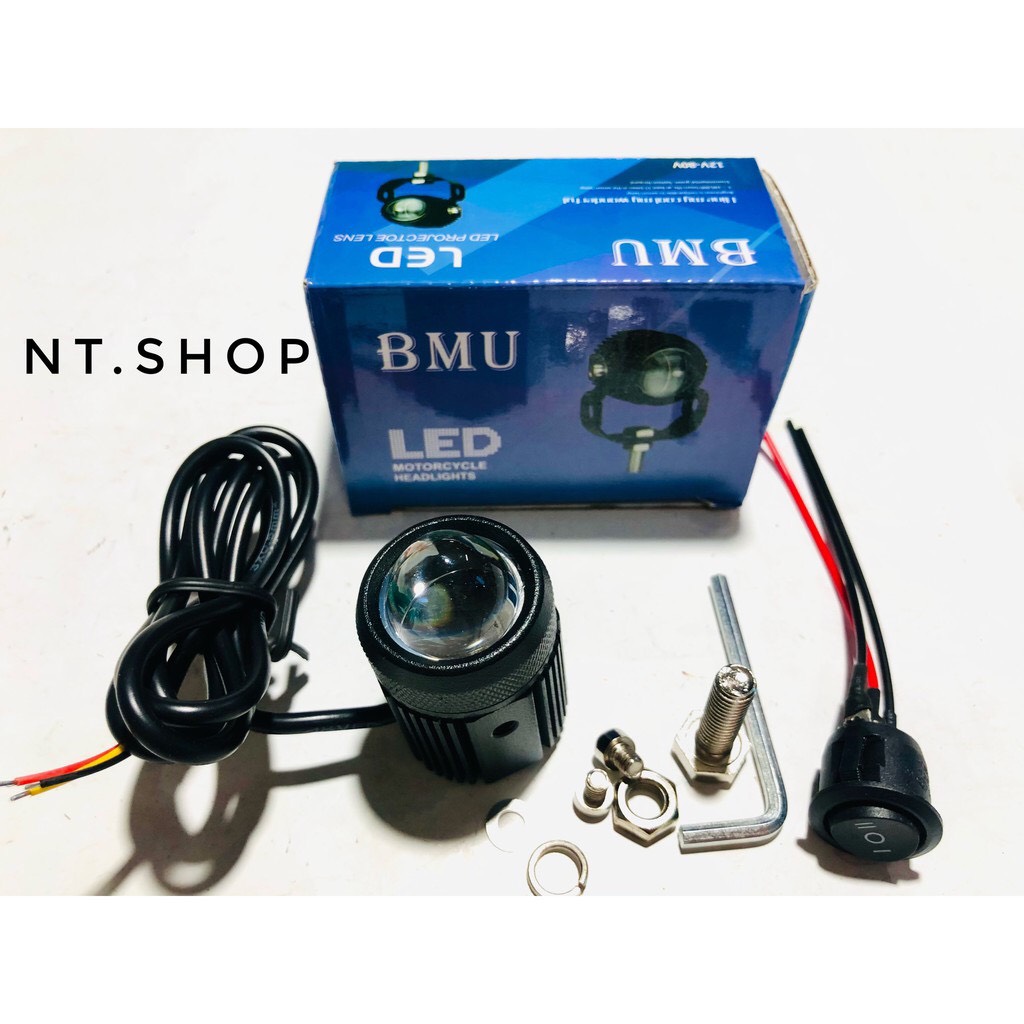 Đèn trợ sáng bi cầu mini 2 chế độ BMU Hót 2024