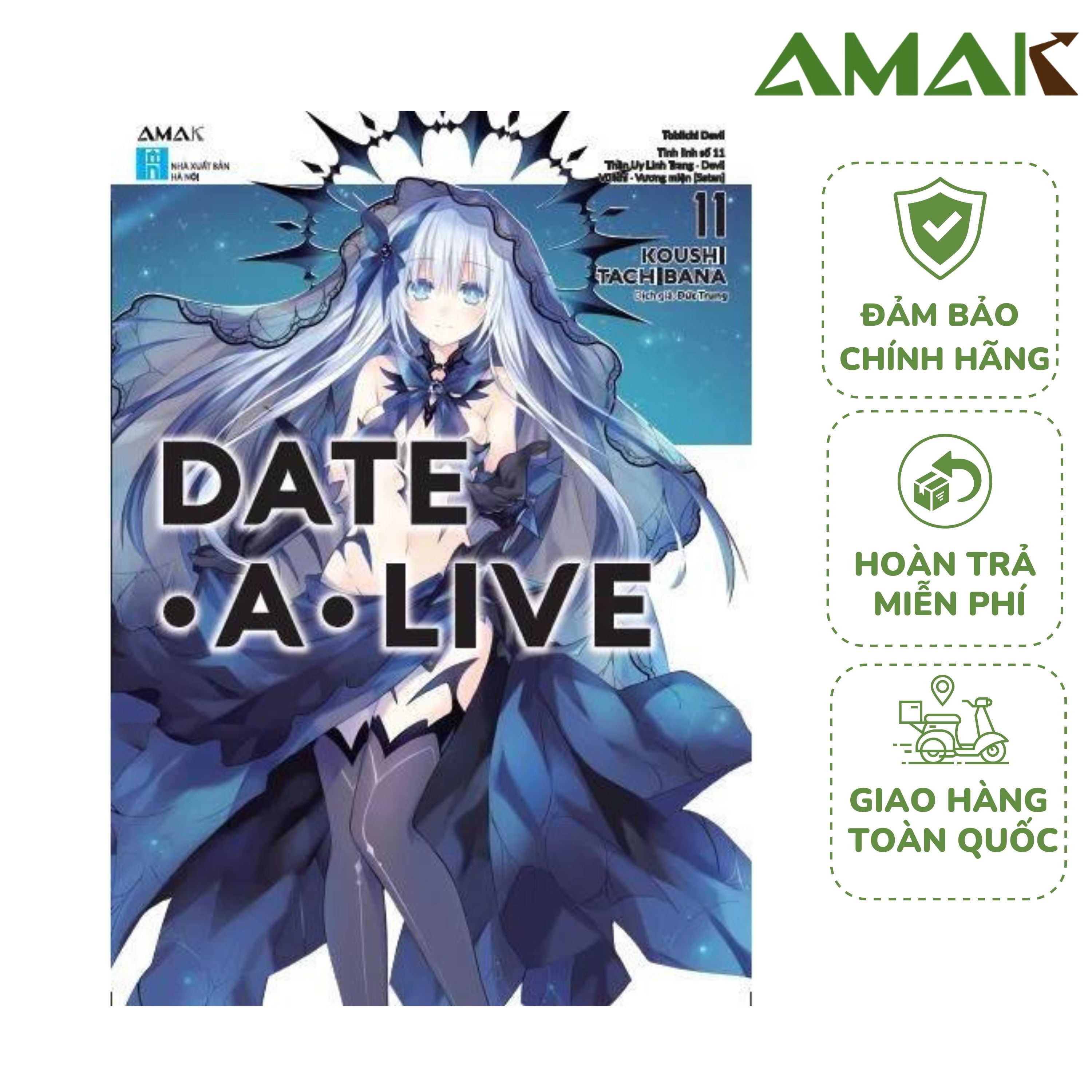 Date A Live – Tập 11 - Amak Books - 2023