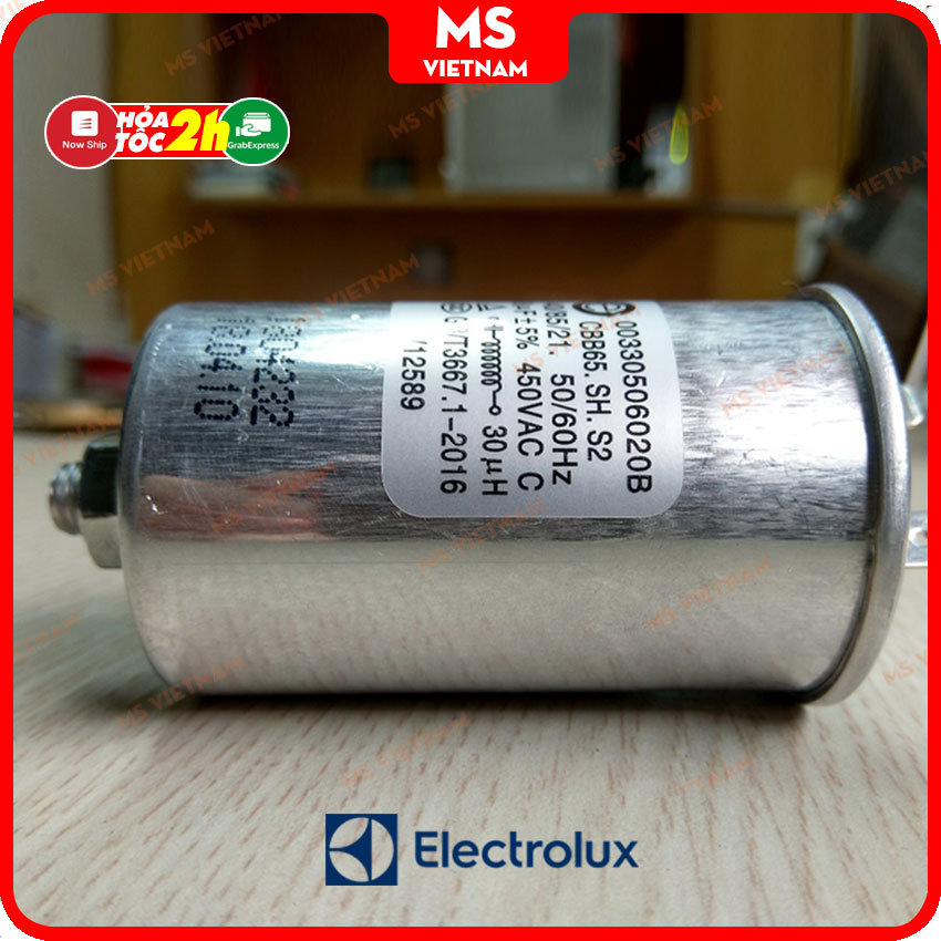 Capacitor dryer Electrolux replacement for EDV6501, EDV6552, EDV7552 (6,5-7,5kg) -Ms Vietnam