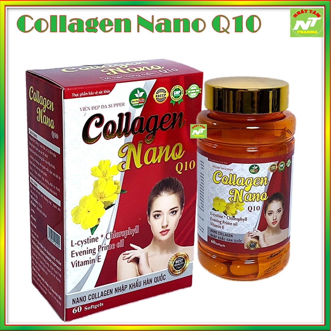 Viên Uống Đẹp Da Supper Collagen Nano Q10