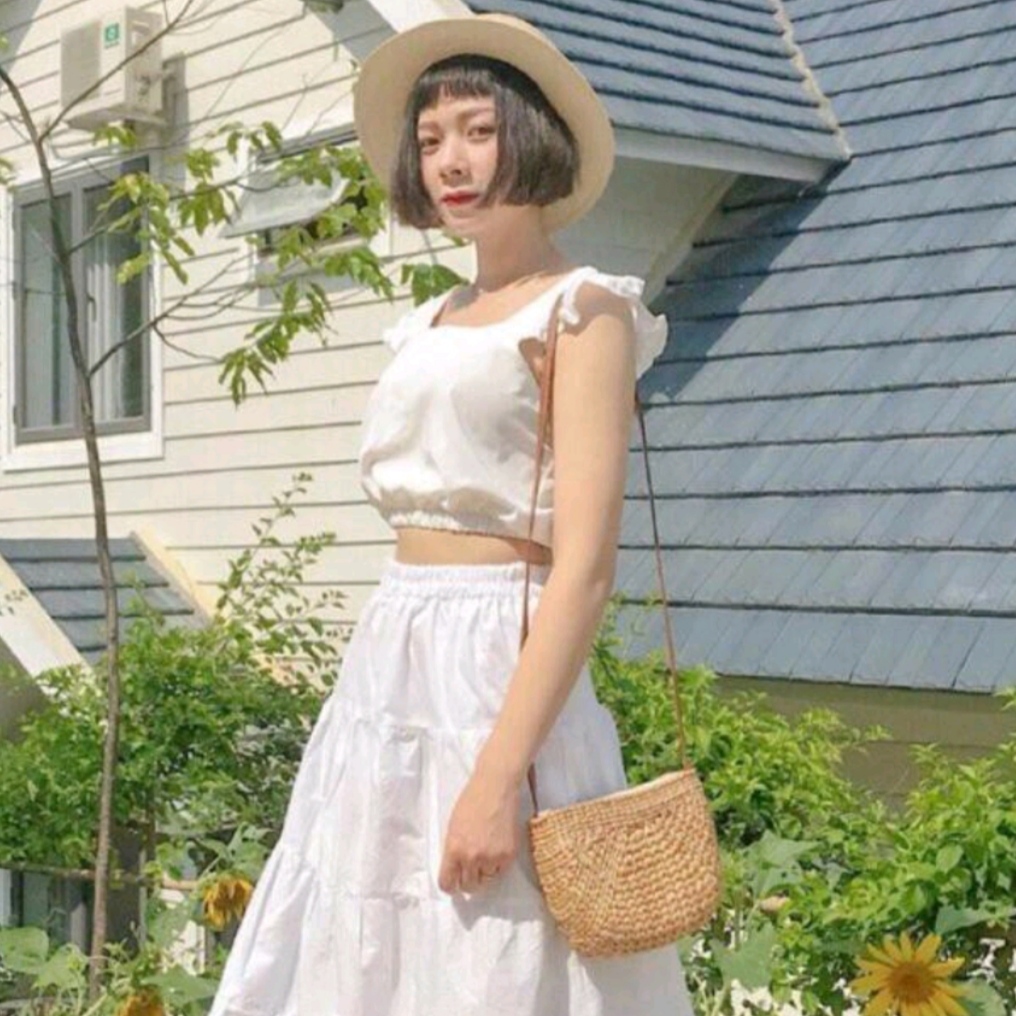 Túi Lục Bình Quai Da Đeo Chéo Thời Trang