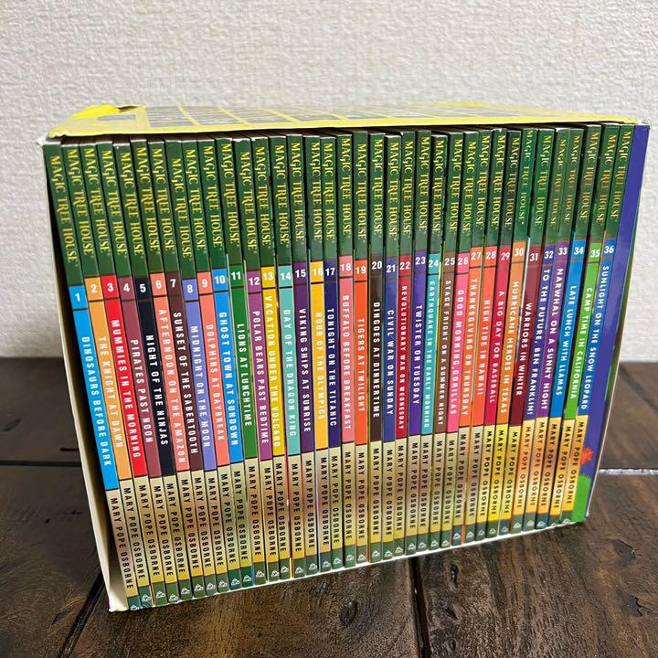 Magic Tree House (1 - 38) - 39q + File MP3 | Nhập Khẩu